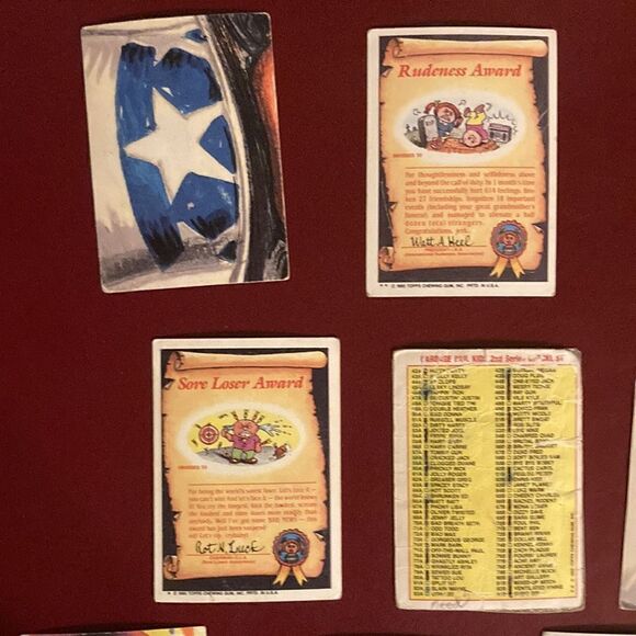 Vintage Garbage Pail Kids Cards - Picture 8 of 13